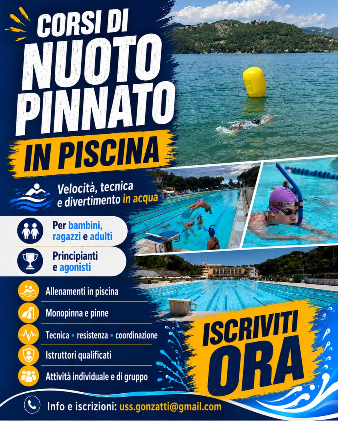 Corsi Nuoto Pinnato